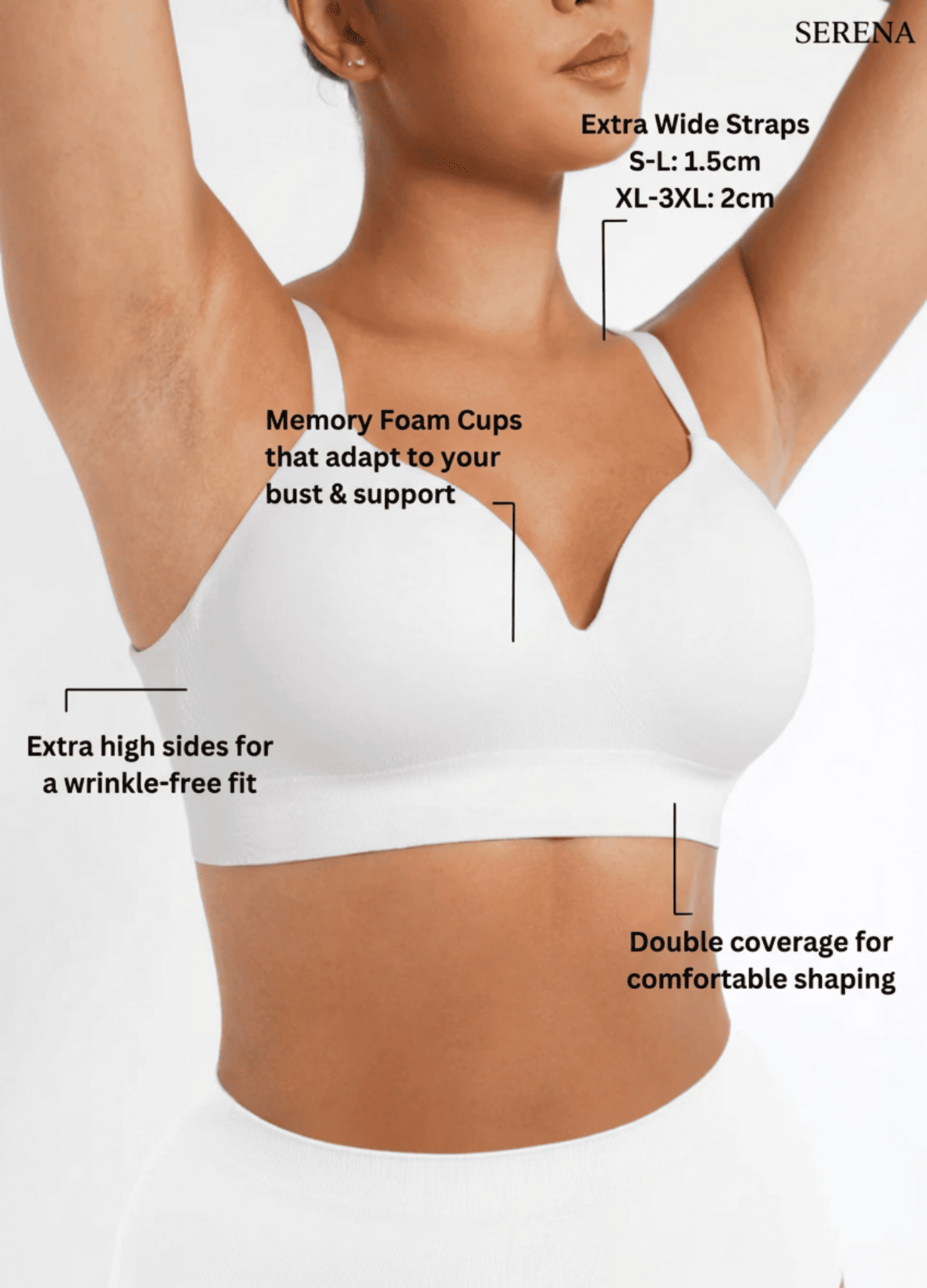 Serena® - Invisible Jelly Bra