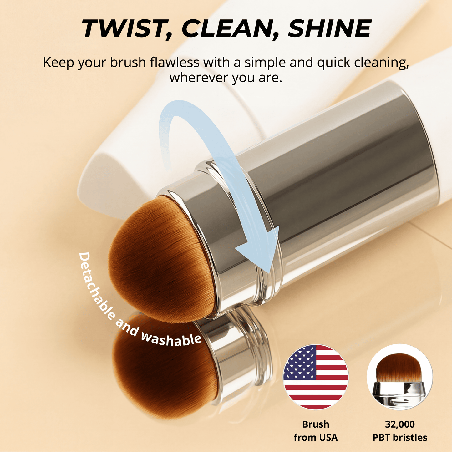 Serena® Color-Changing Foundation Stick (Buy 1 Get 1 FREE)